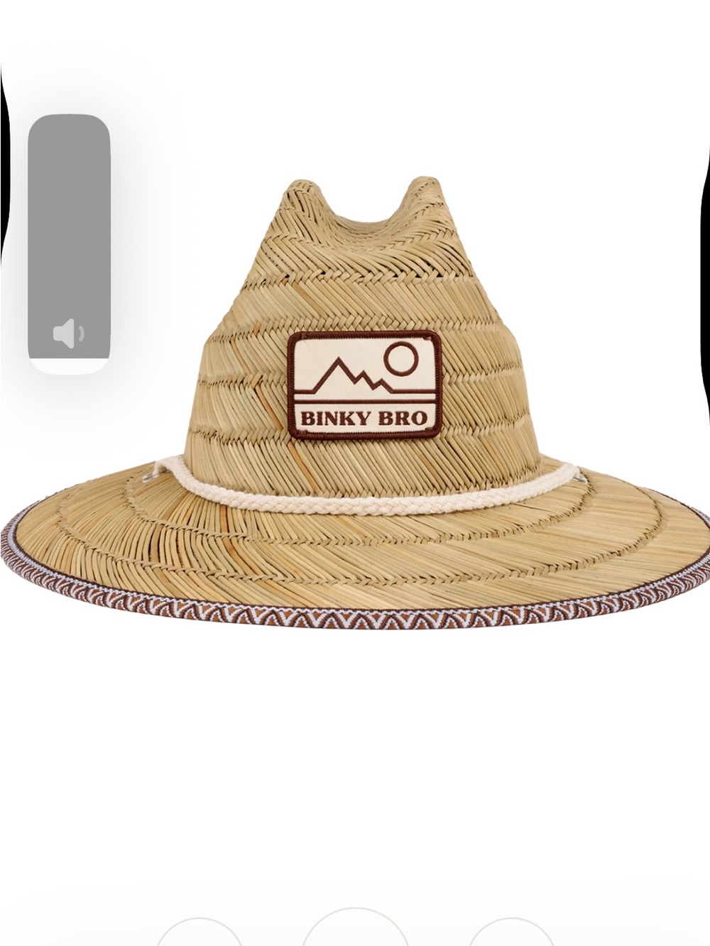 Binky Bro Straw hat